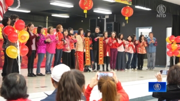 学习中文体验传统文化 南加孔孟学校欢庆新年
