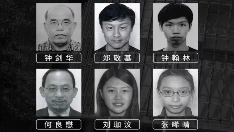 香港TVB演員等6人遭通緝 懸賞金高達100萬